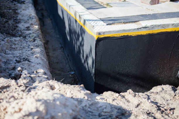 Professional Exterior Waterproofing technician working in Buhler, KS